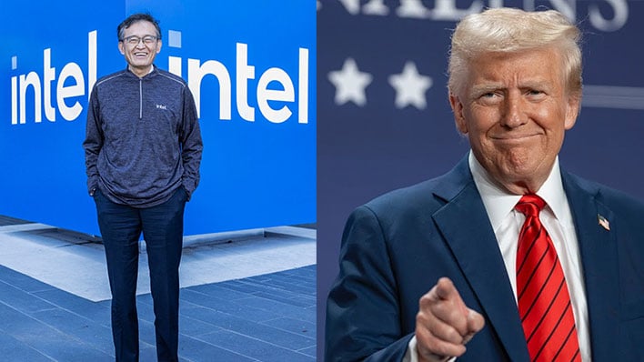 Intel i Trump przypieczętują ofertę inwestycji w wysokości 8,9 mld USD w amerykańską produkcję chipów