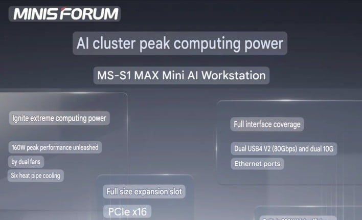 minisforum ai cluster computing power