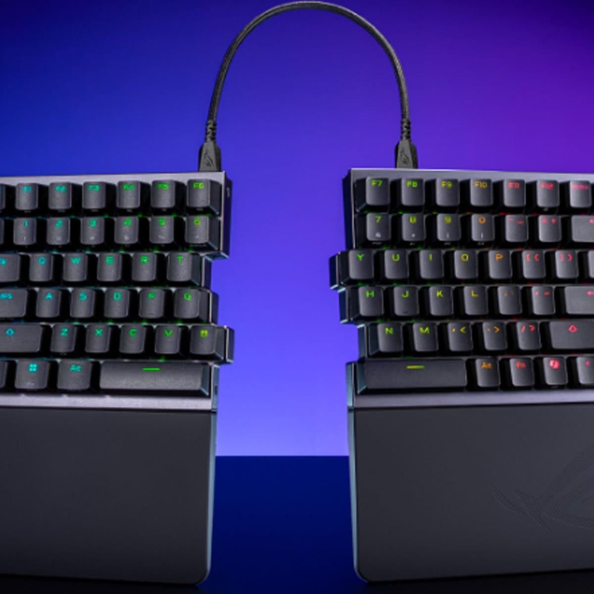 ASUS ROG Falcata Split Gaming Keyboard Brings Relief To Your