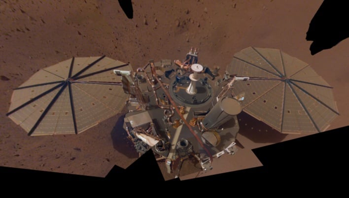 body giant asteroid impacting ancient mars fragments rocks magma