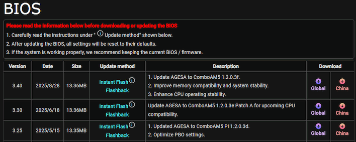 asrock bios update