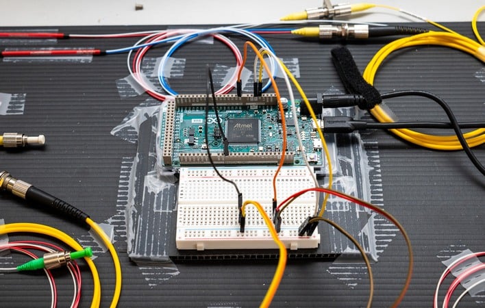 atmel networking equipment breadboard