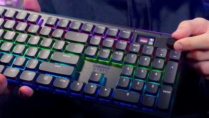 Cherry Xtrfy Unveils MX 10.1 Wireless Mechanical Keyboard With Rotary Knob ...