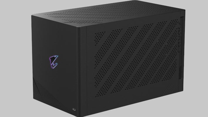 Gigabyte's Aorus Thunderbolt 5 External GPU Box With RTX 5090 Is Now Available