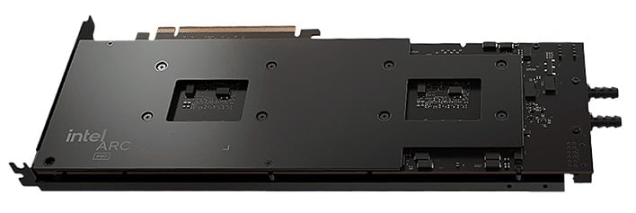liquid cooled dual gpu intel arc