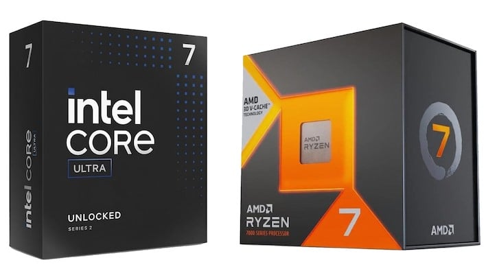 intel amd cpus