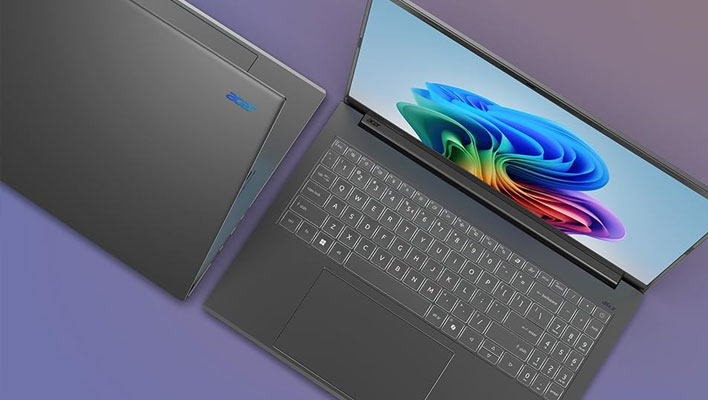 Acer Aspire 16 AI Copilot+ laptops.