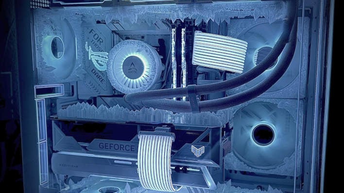 This DIY Icy PC Gaming Build Will Give You Serious Chills