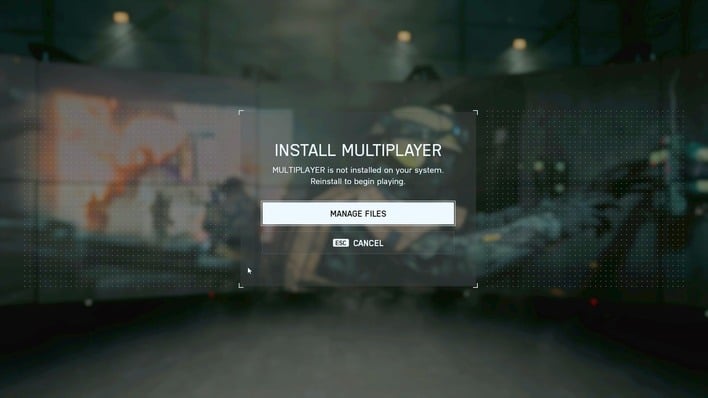 install multiplayer battlefield 6 error