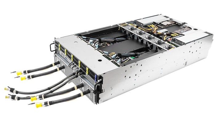 ASRock's Liquid-Cooled NVIDIA HGX B300 Server Doesn't Use Any Water