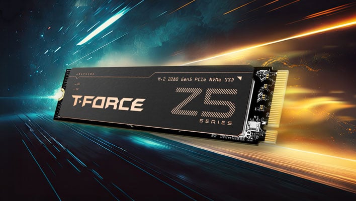 Teamgroup T-Force Z54E PCIe 5 SSD Taps Phison For Blistering 14 ...
