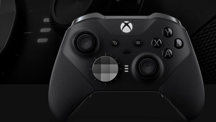 Xbox Elite Series 2 Core wireless gaming controller.