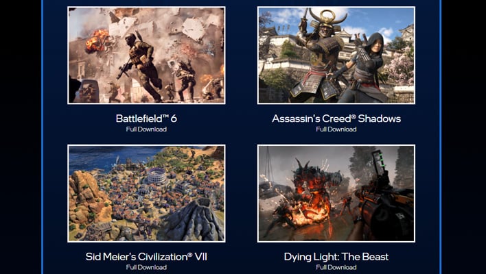 Intel Holiday Bundle Gifts Battlefield 6 Or Another AAA Game With These CPUs