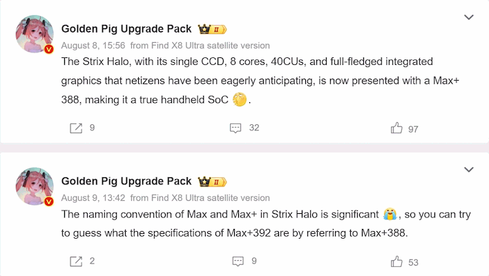 golden pig upgrade strix halo