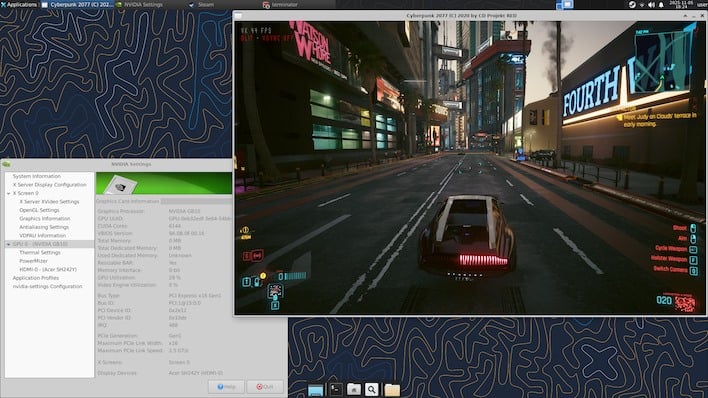 cyberpunk 2077 on dgx spark