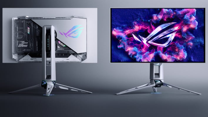 ASUS Claims World's Fastest OLED Gaming Monitor With 720Hz ROG Swift PG27AQWP-W
