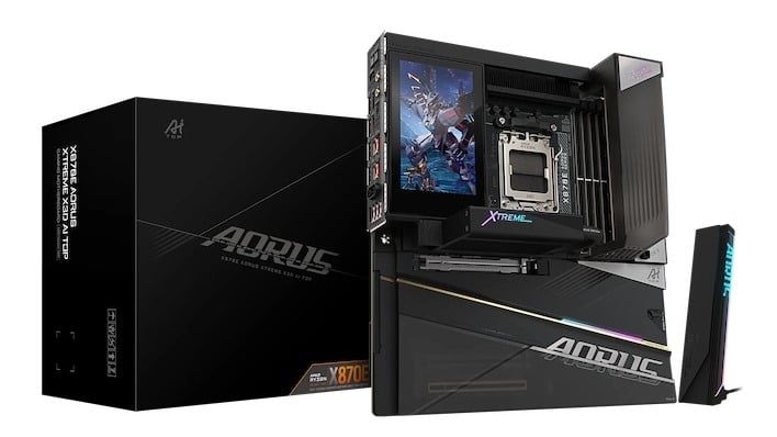 Gigabyte Launches X870E Aorus Xtreme X3D AI TOP Motherboard With Built-In ...