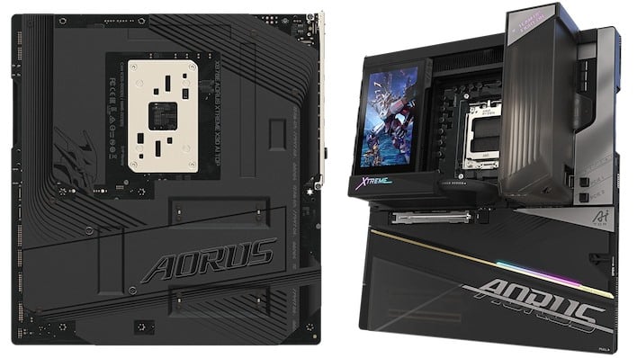 Gigabyte Launches X870E Aorus Xtreme X3D AI TOP Motherboard With Built-In Display