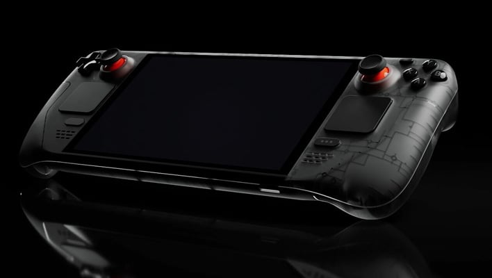 Limited edition Steam Deck OLED with a translucent colorway.