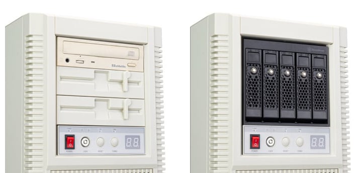 drivebays silverstone flp02 case