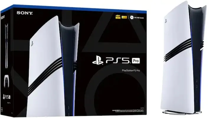 Renders of a PS5 Pro and its retail box.