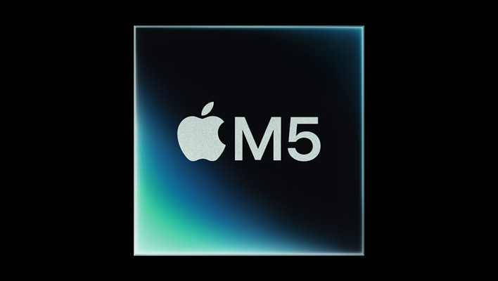 Apple M5 chip (render).