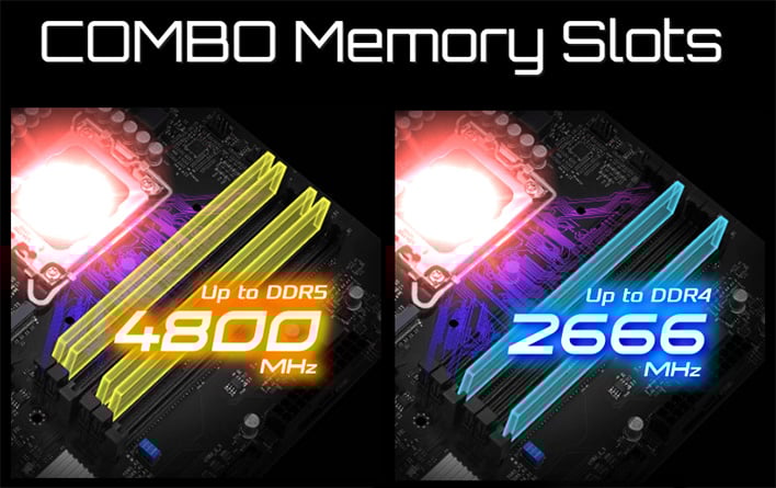 ASRock's New Intel Motherboard Has Both DDR5 And DDR4 Memory Slots