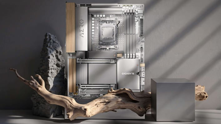 Call Us Sappy But Gigabyte's X870E Aero X3D Wood Motherboard Looks ...
