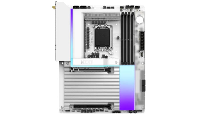 white mobos nzxt z890