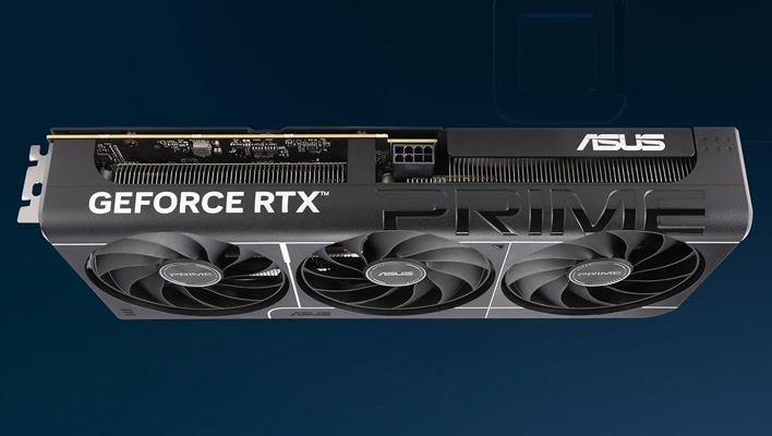 ASUS GeForce RTX 5060 Ti on a blue background.