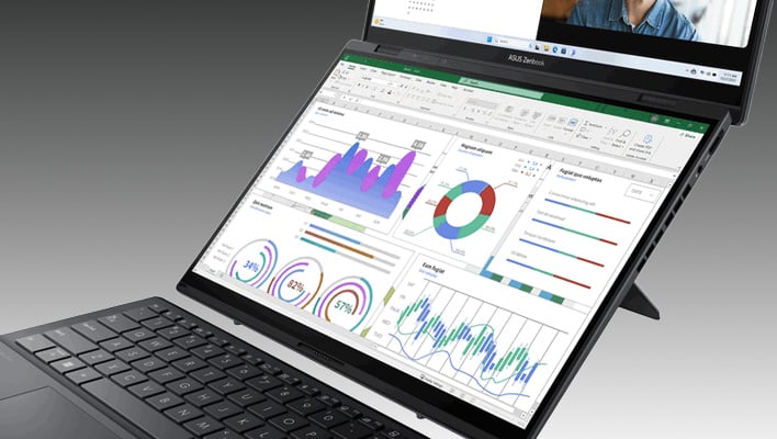 ASUS Zenbook Duo Panther Laptop Teaser Hints At Dual Battery Design