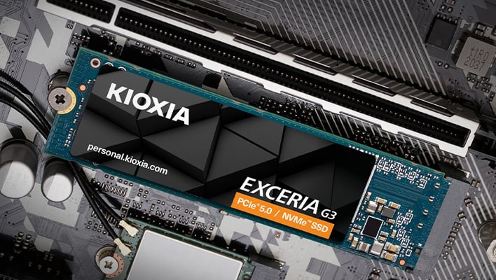 Kioxia Unveils Fast & Affordable Exceria G3 PCIe 5 SSD To Quell