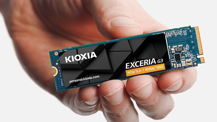 Kioxia Unveils Fast & Affordable Exceria G3 PCIe 5 SSD To Quell Storage Price Hike Anxiety