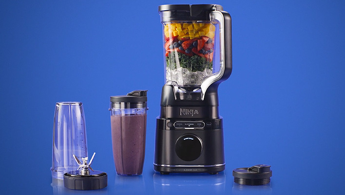 Ninja Detect Power Pro blender with two cups.