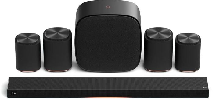 LG And Dolby Unveil First Ever FlexConnect Modular Soundbar System
