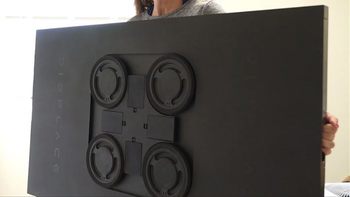 Displace Hub Wall Mount Turns Your TV Into A Wireless Display