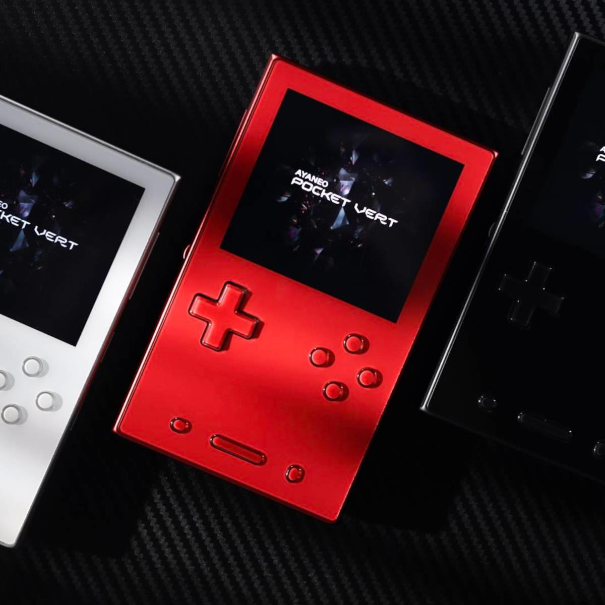 ayaneo pocket vert 8GB 128GB ブラック Ayaneo Pocket Vert Retro Gaming Handheld Gets A Great Pre-Launch