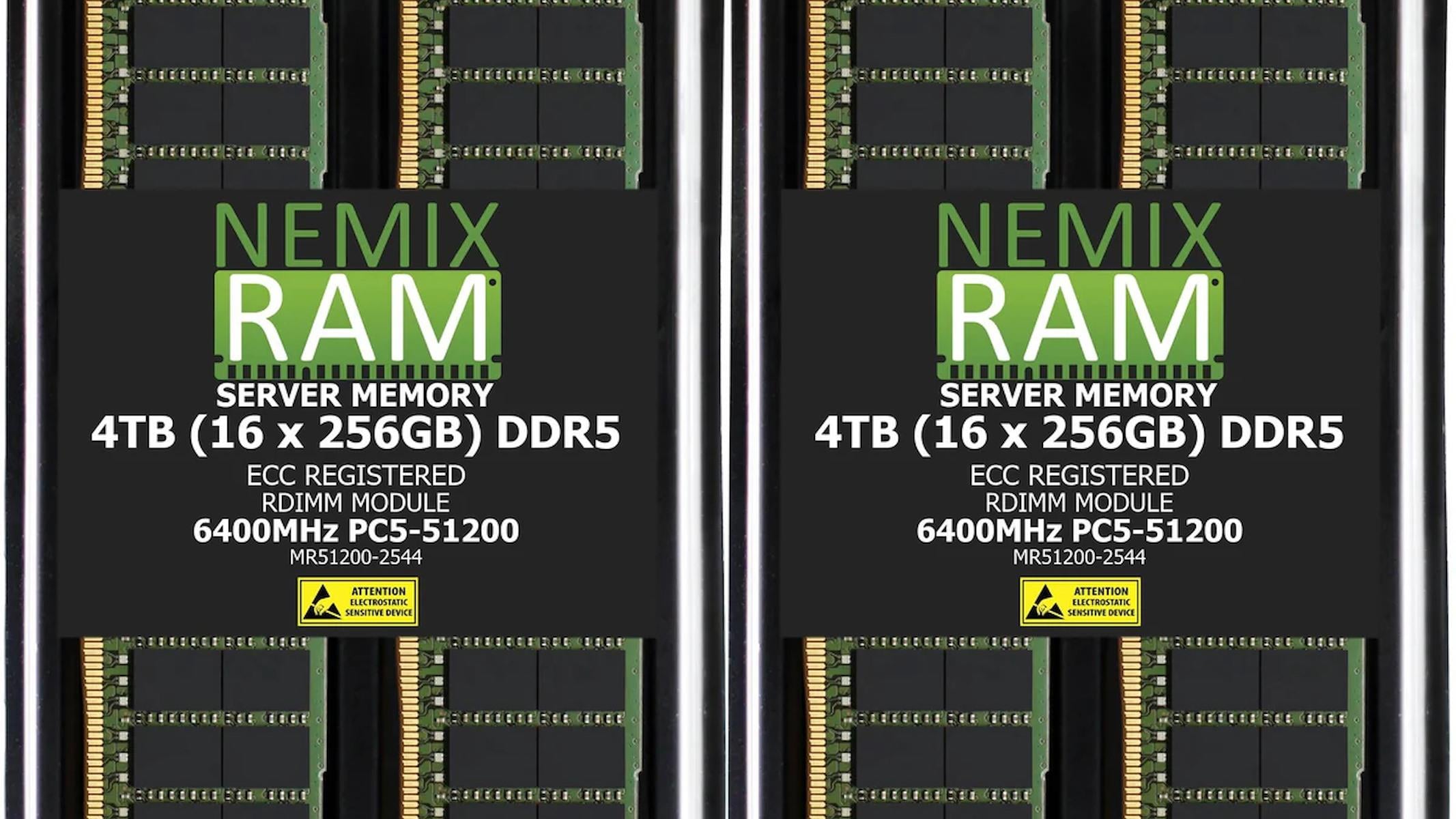 Needs Gobs Of RAM? This 4TB DDR5 Memory Kit Is Only $76,999