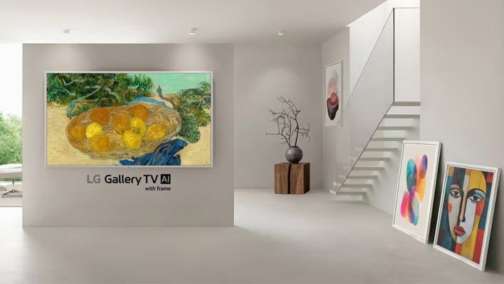LG Takes On Samsung’s Frame For Art Fans With New Gallery TV