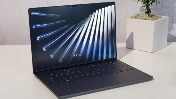 Dell XPS 14 laptop.