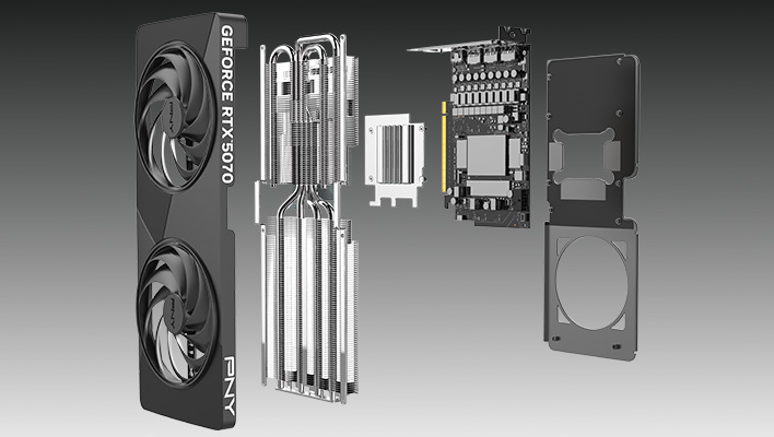 PNY Debuts Slim 2-Slot RTX 5080, 5070 Ti & 5070 GPUs For SFF Gaming PCs