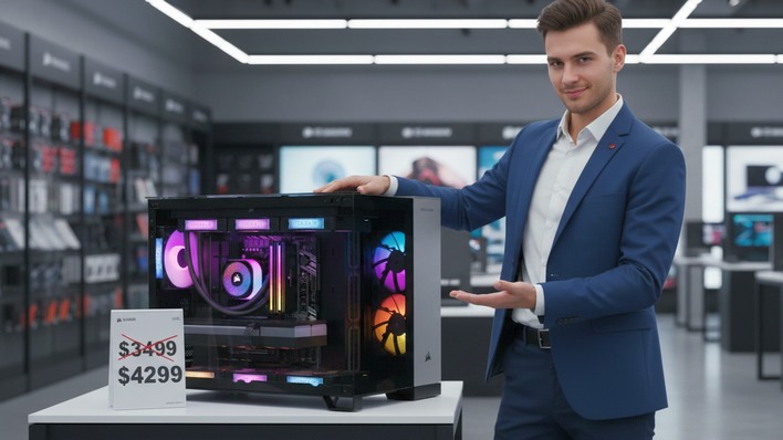 Corsair Accused Of Cancelling $3499 PC Order Only To Relist It For $4299