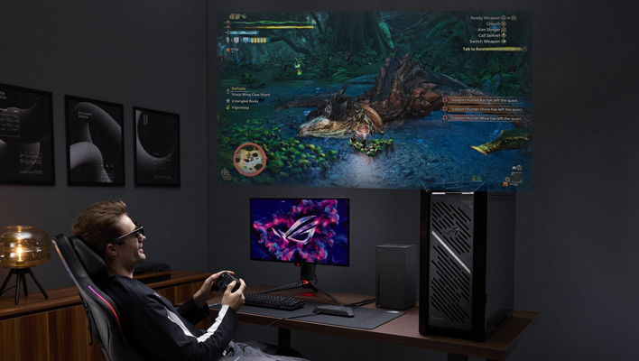 ASUS ROG XREAL R1 AR Glasses Brings A Floating 171" 240Hz Display For Gaming Bliss
