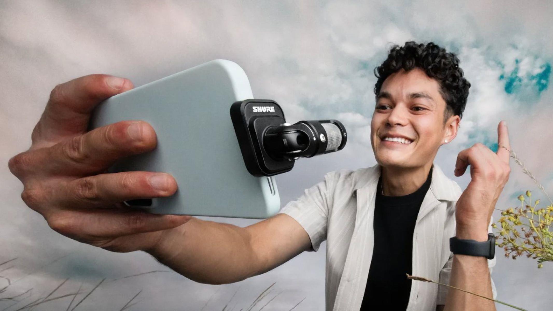 Shure's New MV88 USB-C Mic Turns Your Phone Into A Pro Grade