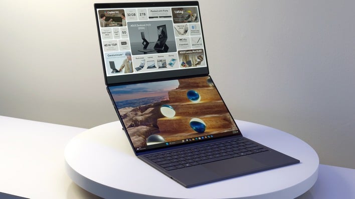 asus zenbook duo hothardware