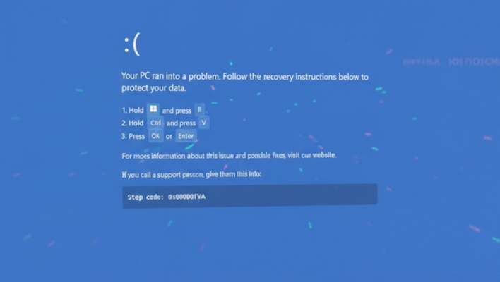 This Fake Windows BSOD Is Actually A Malware Trap