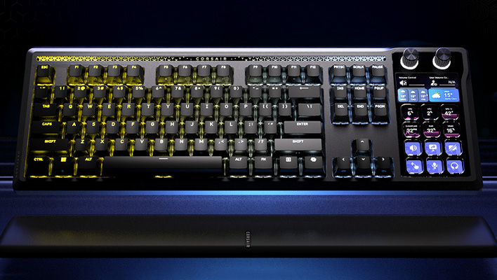 Corsair Fuses Stream Deck Into New Galleon 100 SD Mechanical Gaming Keyboard