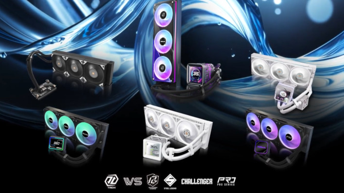 ASRock Makes A Splash At CES With Its First AIO Liquid Coolers