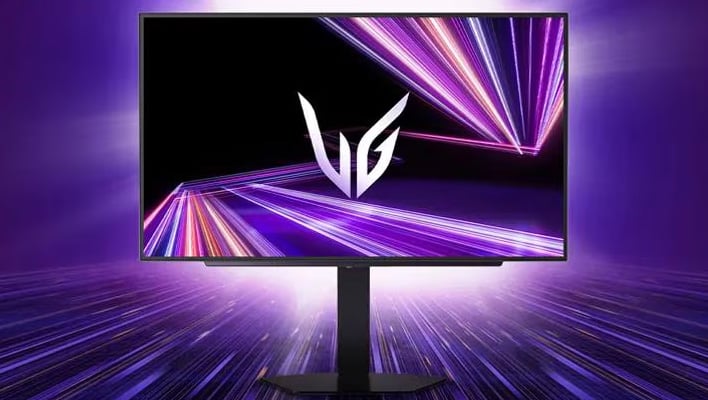 LG UltraGear OLED monitor.