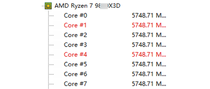 hwmonitor oc beer 9850x3d leak